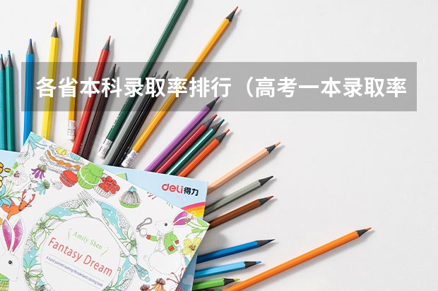 各省本科录取率排行（高考一本录取率排名榜）