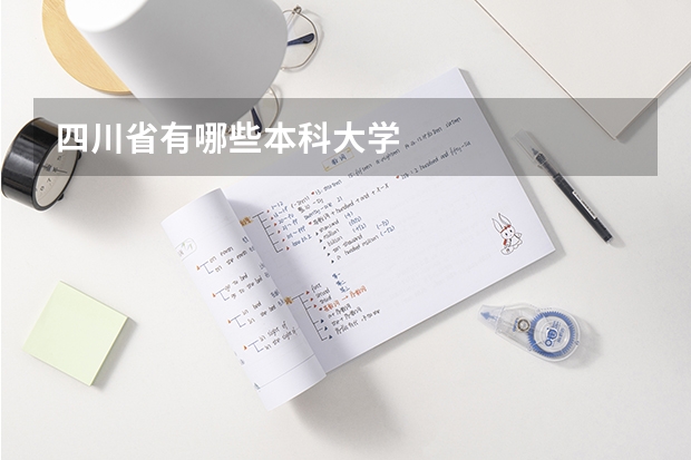 四川省有哪些本科大学