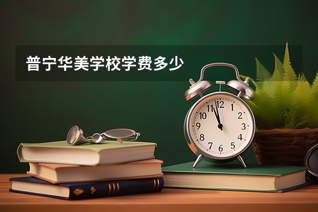 普宁华美学校学费多少