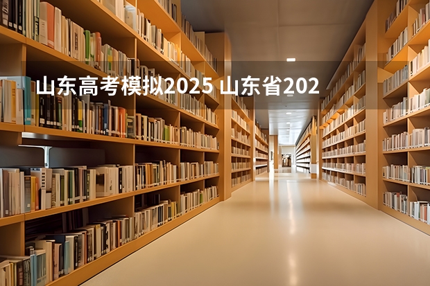 山东高考模拟2025 山东省2025年高考选科要求