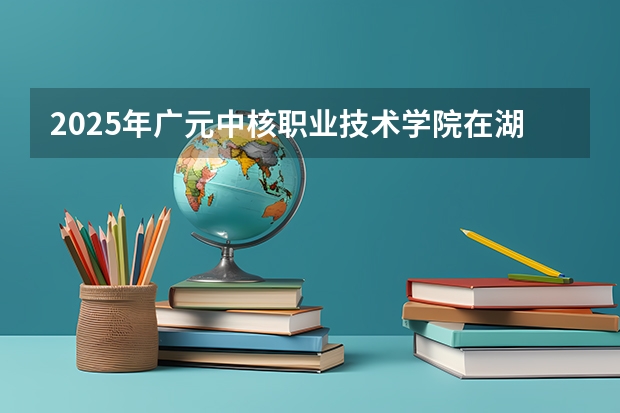 2025年广元中核职业技术学院在湖南各专业都招多少人