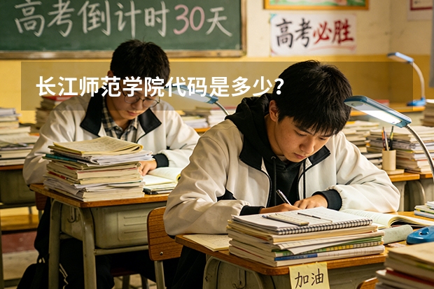 长江师范学院代码是多少？
