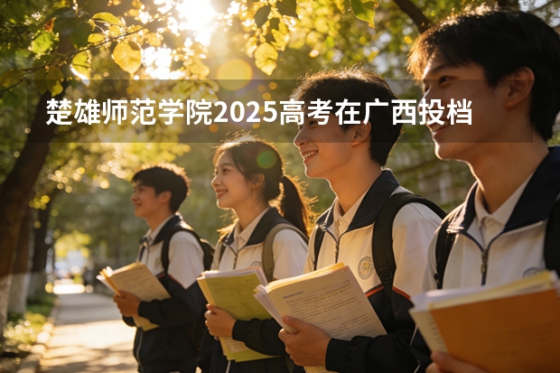 楚雄师范学院2025高考在广西投档分数线