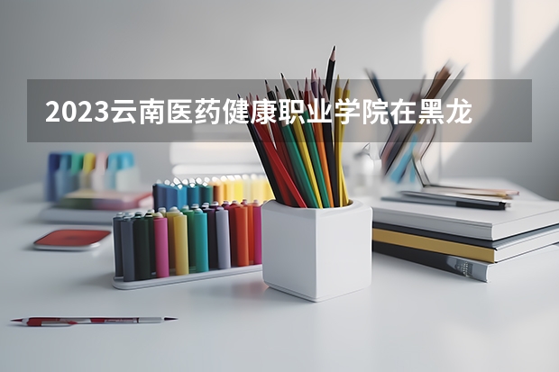 2023云南医药健康职业学院在黑龙江高考专业招生计划人数