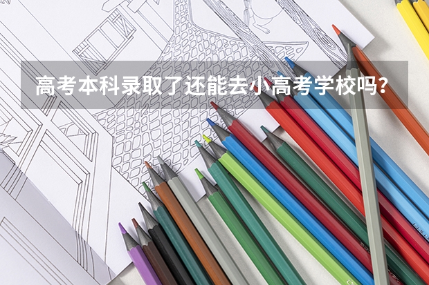 高考本科录取了还能去小高考学校吗?