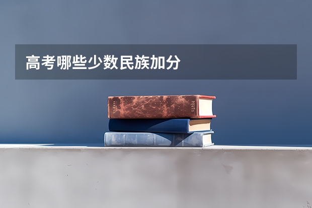 高考哪些少数民族加分