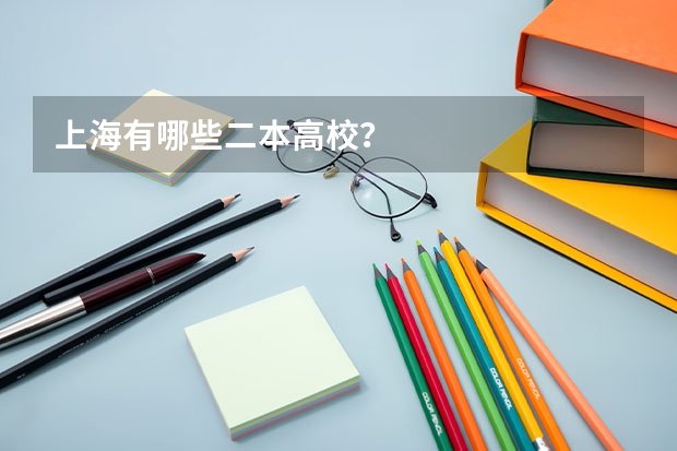 上海有哪些二本高校？