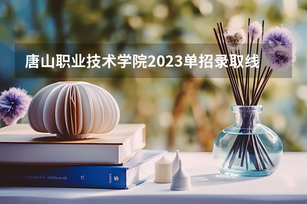 唐山职业技术学院2023单招录取线是多少