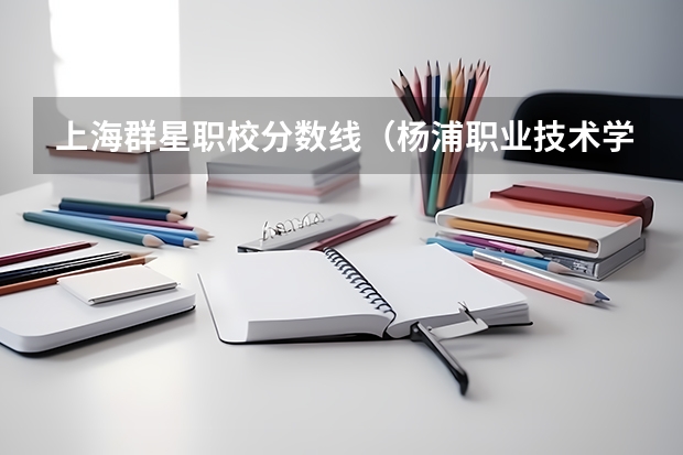 上海群星职校分数线（杨浦职业技术学校录取分数线）