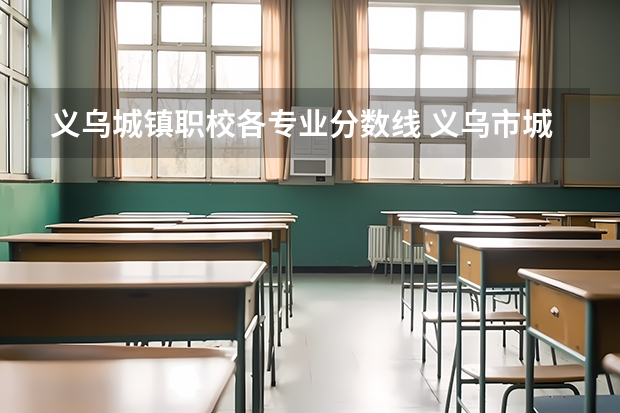 义乌城镇职校各专业分数线 义乌市城镇职业学校分数线