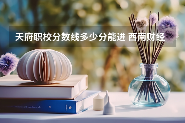 天府职校分数线多少分能进 西南财经大学天府学院分数线