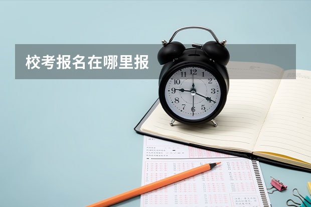校考报名在哪里报