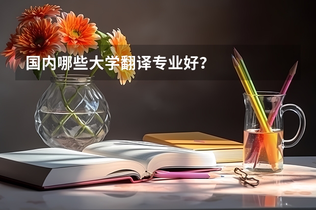 国内哪些大学翻译专业好?