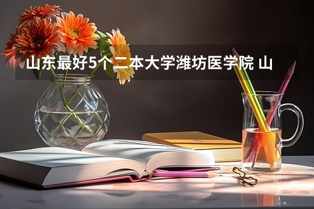 山东最好5个二本大学潍坊医学院 山东省大学二本排名一览表