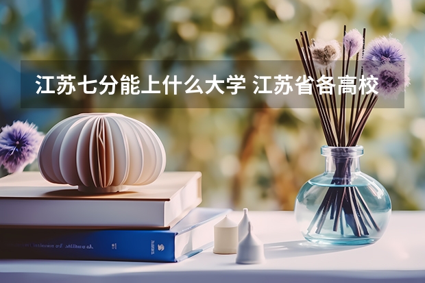 江苏七分能上什么大学 江苏省各高校录取分数