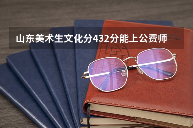 山东美术生文化分432分能上公费师范吗？