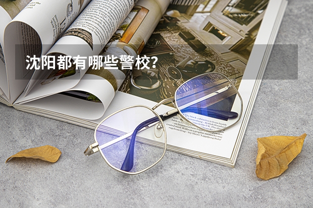 沈阳都有哪些警校？
