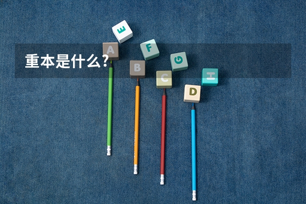 重本是什么?