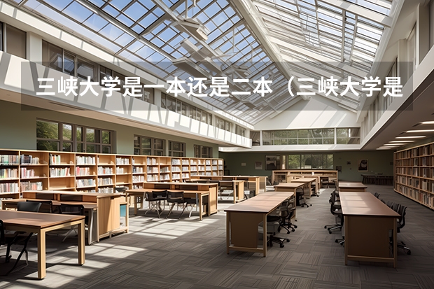 三峡大学是一本还是二本（三峡大学是一本还是二本院校）