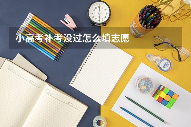 小高考补考没过怎么填志愿