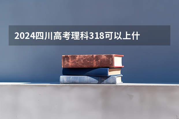 2024四川高考理科318可以上什么大学预测