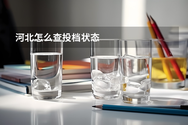 河北怎么查投档状态