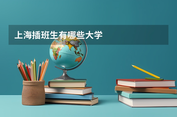 上海插班生有哪些大学
