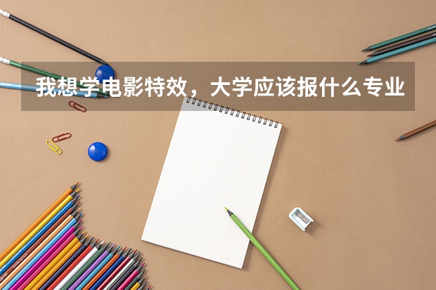 我想学电影特效,大学应该报什么专业,什么大学,属于艺术生吗