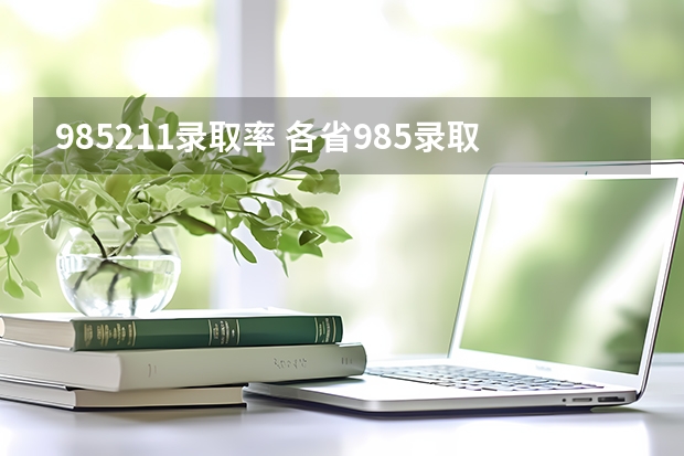 985211录取率 各省985录取率