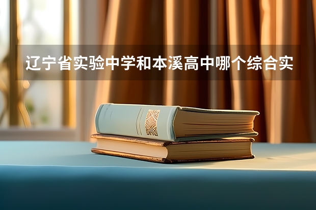 辽宁省实验中学和本溪高中哪个综合实力强