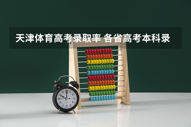 天津体育高考录取率 各省高考本科录取率