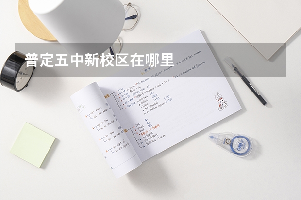 普定五中新校区在哪里