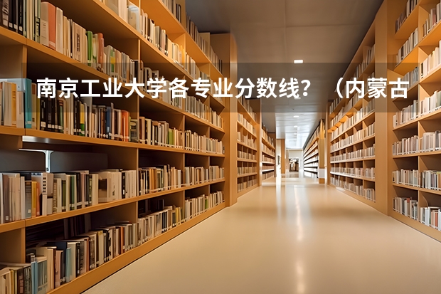 南京工业大学各专业分数线?(内蒙古工业大学分数线)