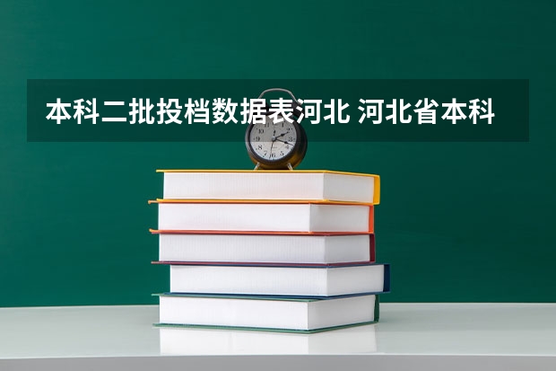 本科二批投档数据表河北 河北省本科一批二批合并，对在一批二批同时招生的院校抽投档线会产生怎样的影响？