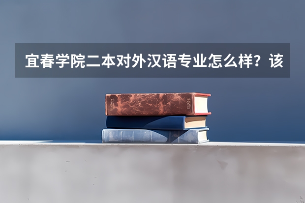 宜春学院二本对外汉语专业怎么样?该专业的女生宿舍如何?谢谢!