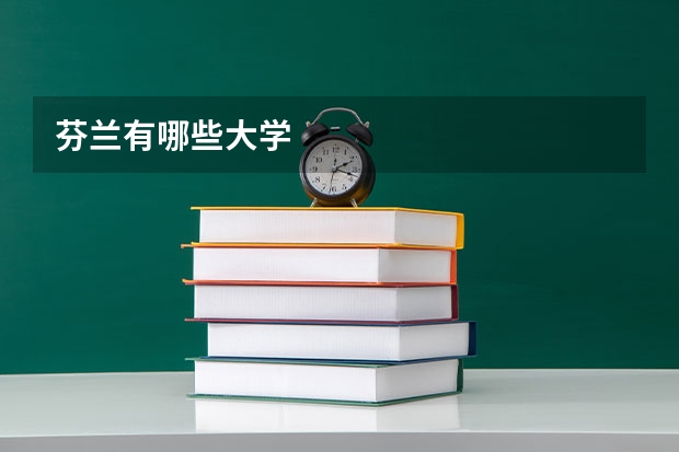 芬兰有哪些大学
