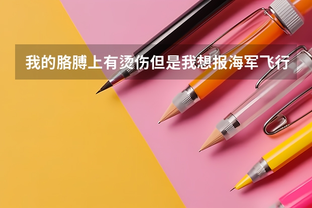 我的胳膊上有烫伤但是我想报海军飞行员可以吗?其他条件很好啊
