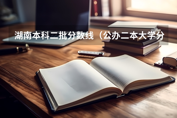 湖南本科二批分数线（公办二本大学分数线）
