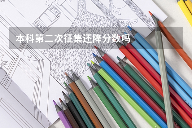 本科第二次征集还降分数吗