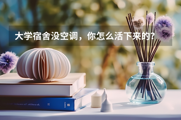 大学宿舍没空调，你怎么活下来的？