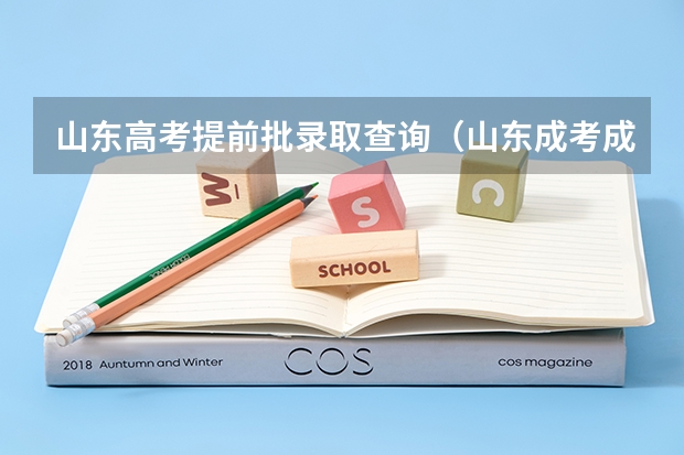 山东高考提前批录取查询(山东成考成绩查询入口在哪?)