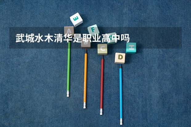 武城水木清华是职业高中吗