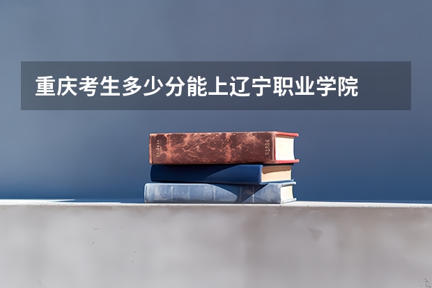 重庆考生多少分能上辽宁职业学院