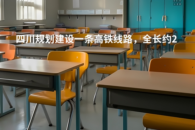 四川规划建设一条高铁线路，全长约241公里，预计2025年建成，是吗？