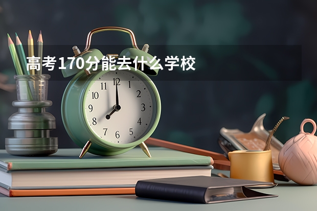 高考170分能去什么学校