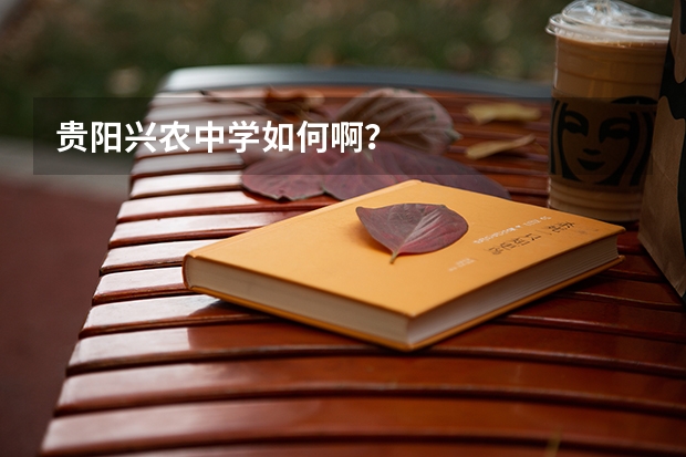 贵阳兴农中学如何啊?