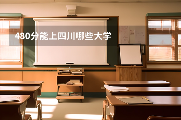 480分能上四川哪些大学