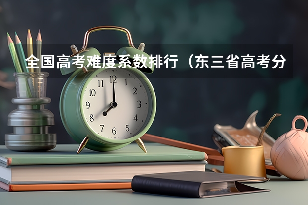 全国高考难度系数排行(东三省高考分数线2023)