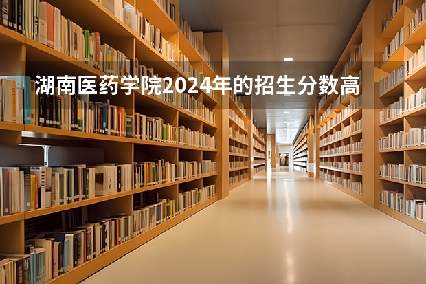 湖南医药学院2024年的招生分数高吗