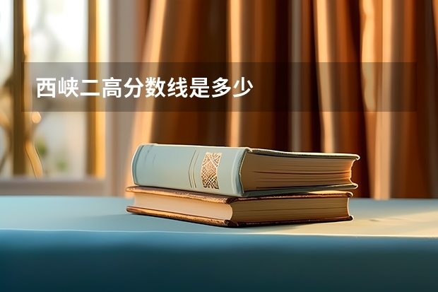 西峡二高分数线是多少